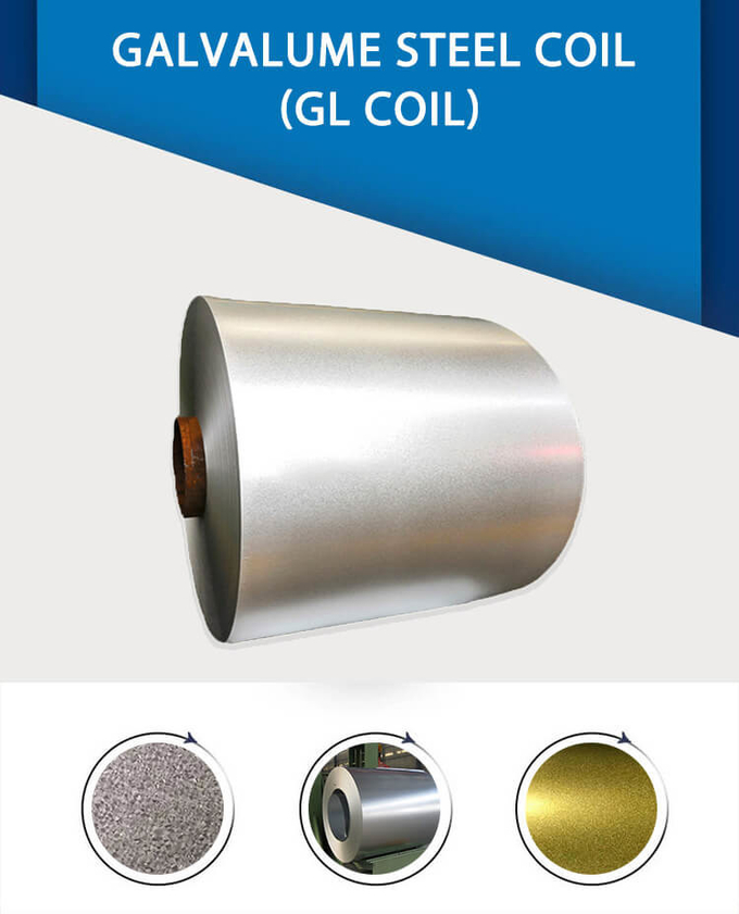 熱い/冷間圧延されたGalvalumeのコイルの構造電気工業30-150g/m2 0