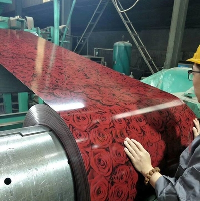 HRB95はGalvalumeの鋼鉄コイルを600 - 1250mm PPGI色のコイル シートPrepainted