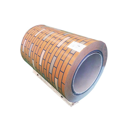 BV PPGIは鋼鉄コイル508mm PPGLの色によって塗られたコイルをPrepainted