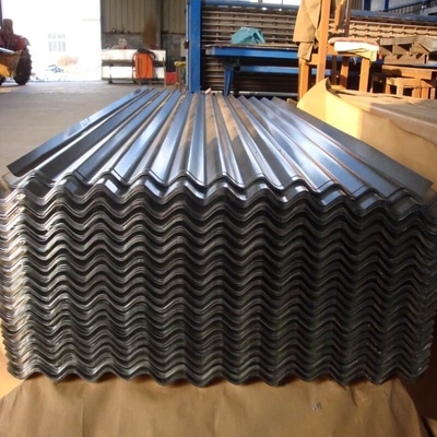 3-25ミクロンは波形の薄板金4x8の鉄のパネル610mmに電流を通した