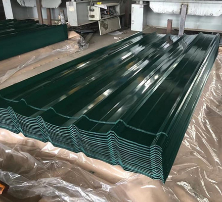 Q195は電流を通されてPrepaintedシート6Kに着色する上塗を施してある錫シートを屋根を付ける