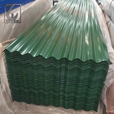 SGCCはシートDX51Dの屋根を付けを波形を付けた3-8トンに屋根を付ける鋼鉄をPrepainted