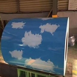 黄色い610mm Prepainted鋼鉄コイルSGCCは電流を通された鋼鉄コイルPpgiをPrepainted