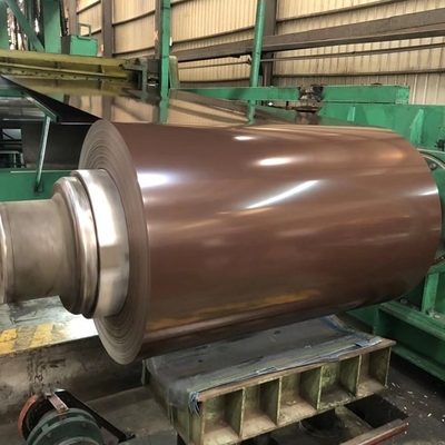 HRB95はGalvalumeの鋼鉄コイルを600 - 1250mm PPGI色のコイル シートPrepainted