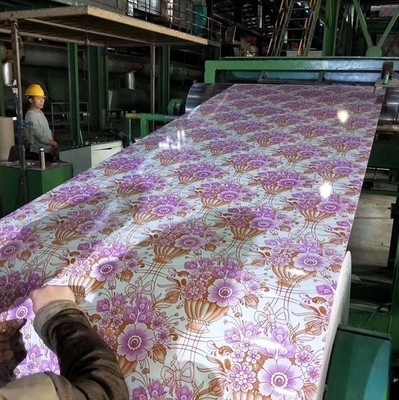 ASTM高い光沢のあるPPGLのコイルSGS 8-35umはGalvalumeのコイルをPrepainted